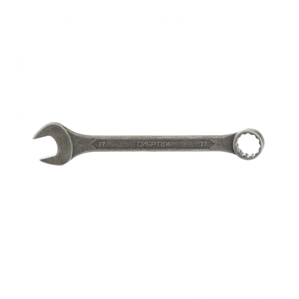 Ключ комбинированый, 27 мм, CrV  СИБРТЕХ 14915