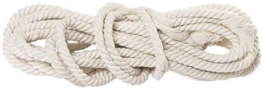 Веревка х/б, D 14 мм, L 11 м, крученая, 370 кгс Россия СИБРТЕХ 94003 ― СИБРТЕХ