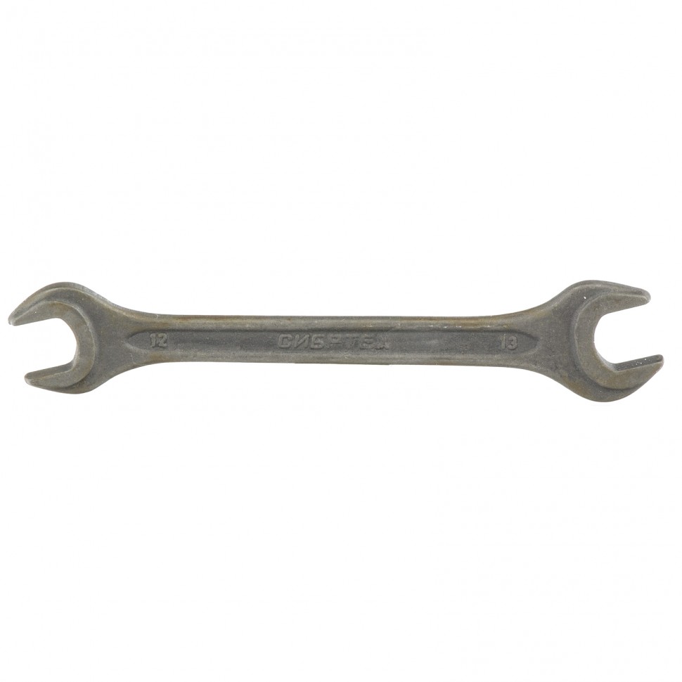 Ключ рожковый, 12 х 13 мм, CrV СИБРТЕХ 14324