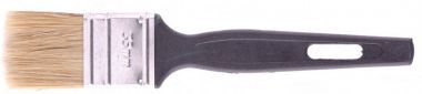 Кисть флейцевая "Стандарт", 35 х 6 мм, натуральная щетина, пластиковая ручка СИБРТЕХ 82503 ― СИБРТЕХ