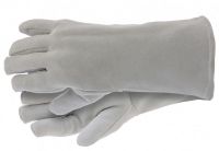 Перчатки спилковые с манжетой для садовых и строительных работ, утолщенные, размер XL СИБРТЕХ 67905