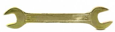 Ключ рожковый, 13 х 14 мм, желтый цинк. СИБРТЕХ 14306 ― СИБРТЕХ