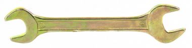 Ключ рожковый, 17 х 19 мм, желтый цинк. СИБРТЕХ 14310 ― СИБРТЕХ