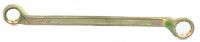 Ключ накидной, 17 х 19 мм, желтый цинк. СИБРТЕХ 14626