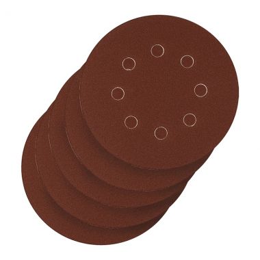 Круг абразивный на ворсовой подложке под "липучку", перфорированный, P 150, 125 мм, 5 шт СИБРТЕХ 738077 ― СИБРТЕХ