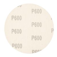 Круг абразивный на ворсовой подложке под "липучку", P 600, 125 мм, 10 шт СИБРТЕХ 738767
