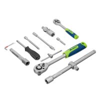 Набор инструментов, 1/2", 1/4", пластиковый кейс, 94 предмета СИБРТЕХ 13388