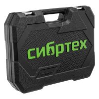 Набор инструментов, 1/2", 1/4", пластиковый кейс 76 предметов СИБРТЕХ 13394