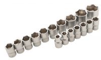 Набор инструментов 108 предметов, CrV, 1/2", 1/4" СИБРТЕХ 13511