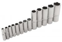 Набор инструментов 108 предметов, CrV, 1/2", 1/4" СИБРТЕХ 13511