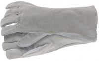 Перчатки спилковые с манжетой для садовых и строительных работ, размер XL СИБРТЕХ 67904