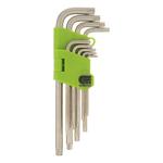 Набор ключей имбусовых Tamper-Torx, удлиненные СИБРТЕХ 12322