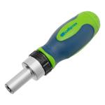 Отвертка ревер. + биты, 41 пред., PH+PZ+SL+H+T, CrV, 2к рукоятка СИБРТЕХ 133587