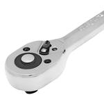 Ключ-трещотка 3/8", 45 зубьев, с быстрым сбросом, CrV, хром СИБРТЕХ 14002