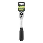 Ключ-трещотка 3/8", 45 зубьев, с быстрым сбросом, CrV, хром СИБРТЕХ 14002