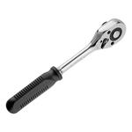 Ключ-трещотка 1/2", 45 зубьев, с быстрым сбросом, CrV, хром СИБРТЕХ 14004