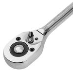 Ключ-трещотка 1/2", 45 зубьев, с быстрым сбросом, CrV, хром СИБРТЕХ 14004