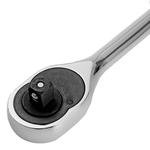 Ключ-трещотка 1/2", 45 зубьев, с быстрым сбросом, CrV, хром СИБРТЕХ 14004
