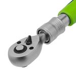 Ключ-трещотка телескопический 1/4", 170-230 мм, 72 зуба, с быстрым сбросом СИБРТЕХ 14075
