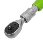 Ключ-трещотка телескопический 1/4", 170-230 мм, 72 зуба, с быстрым сбросом СИБРТЕХ 14075