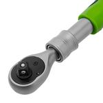 Ключ-трещотка телескопический 3/8", 215-315 мм, 72 зуба, с быстрым сбросом СИБРТЕХ 14076