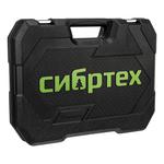 Набор инструментов, 1/2", 3/8", 1/4", пластиковый кейс 215 предм. СИБРТЕХ 14170