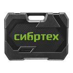 Набор инструментов, 1/2", 3/8", 1/4", пластиковый кейс 160 предм. СИБРТЕХ 14172