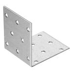 Крепежный уголок равносторонний 2 мм, 60 x 60 x 50 мм СИБРТЕХ 46420