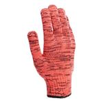 Перчатки трикотажные, акрил, усиленные, ПВХ-гель Протектор, цвет: коралл, 10 класс СИБРТЕХ 68196