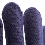 Перчатки трикотажные, акрил, ПВХ гель, синий, оверлок СИБРТЕХ 68665