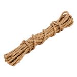 Веревка джутовая, L 10 м, крученая, D 8 мм СИБРТЕХ 94013