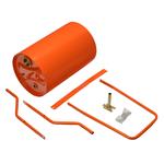 Каток газонный 40 л, ручной, наливной, пробка-болт СИБРТЕХ 98204