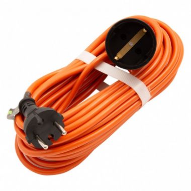 Удлинитель-шнур силовой 10 м, 6А, тип УХз6, ПВС, 1 розетка без заземления СИБРТЕХ 95811 ― СИБРТЕХ