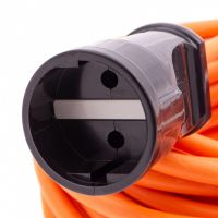 Удлинитель-шнур силовой 30 м, 10A, тип УХ10, 1 розетка СИБРТЕХ 96053